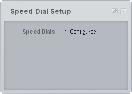 web speed dial setup